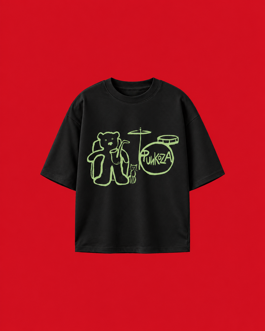PREORDER KOZA x KUBA WIĘCEK LIVE BAND "SZERZEJ" TSHIRT BLACK