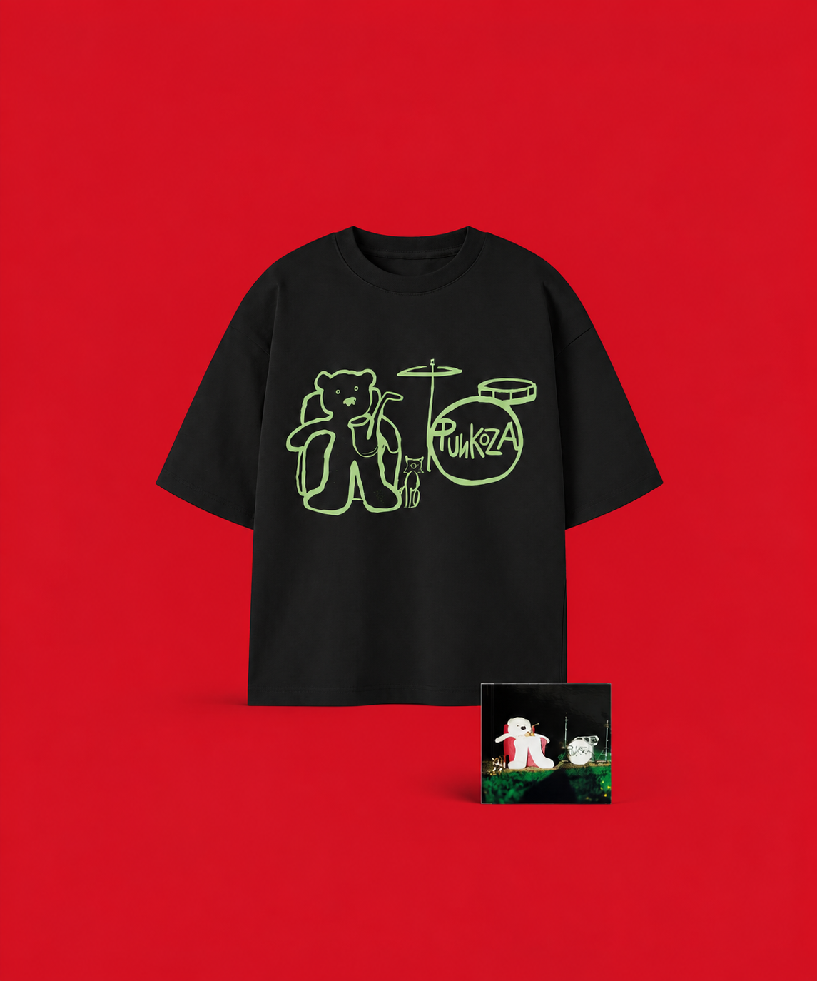 PREORDER KOZA X KUBA WIĘCEK LIVE BAND CD + TSHIRT