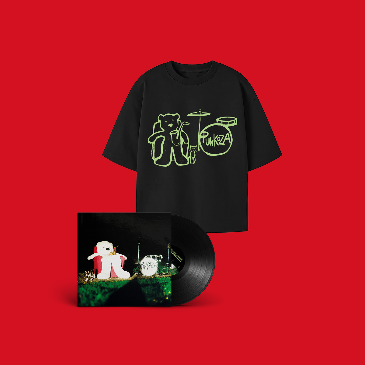 PREORDER KOZA X KUBA WIĘCEK LIVE BAND WINYL + T SHIRT